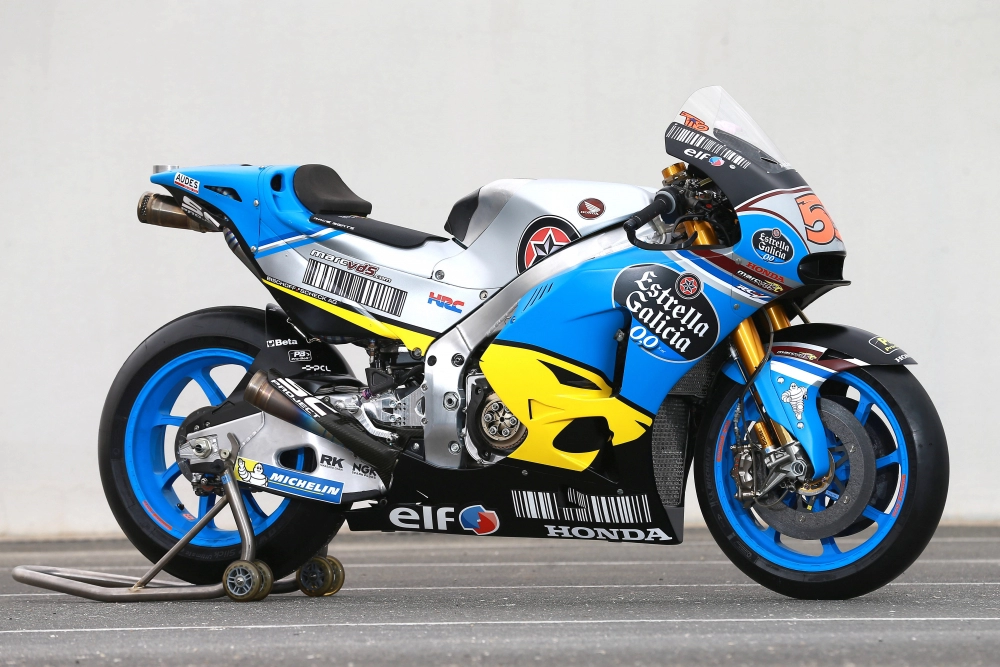 Đội đua vệ tinh marc vds team của honda xin đến với đội vệ tinh của suzuki