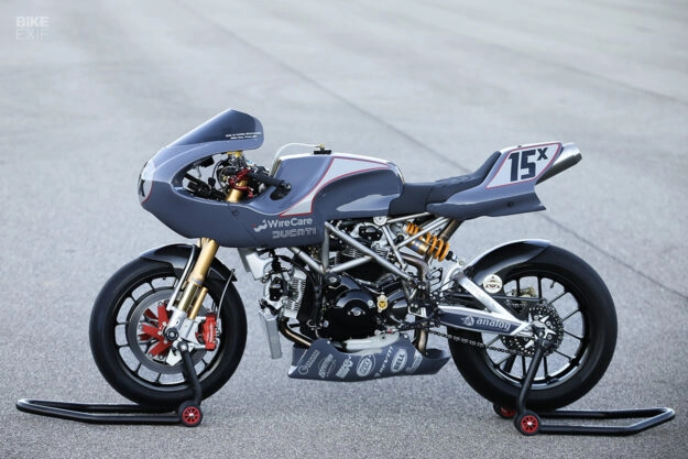 Ducati 1000ds độ phong cách đường đua của analog