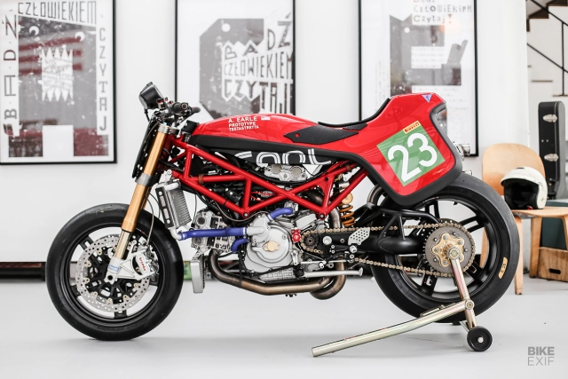 Ducati monster s4rs độ phong cách tracker với ngoại hình lôi cuốn