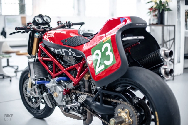 Ducati monster s4rs độ phong cách tracker với ngoại hình lôi cuốn