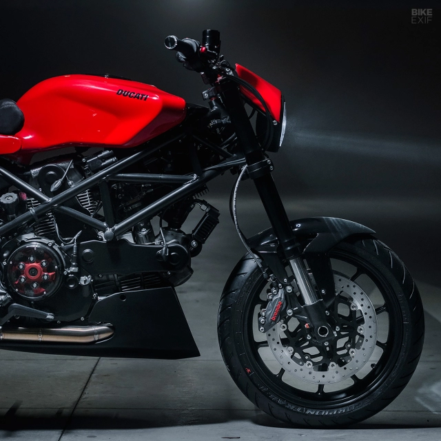 Ducati multistrada độ lại theo phong cách cafe racer