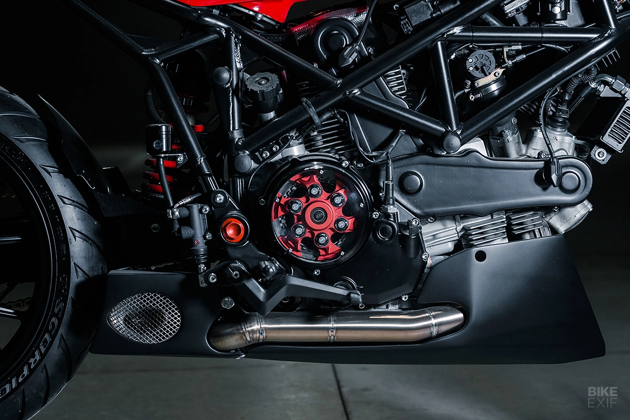 Ducati multistrada độ lại theo phong cách cafe racer