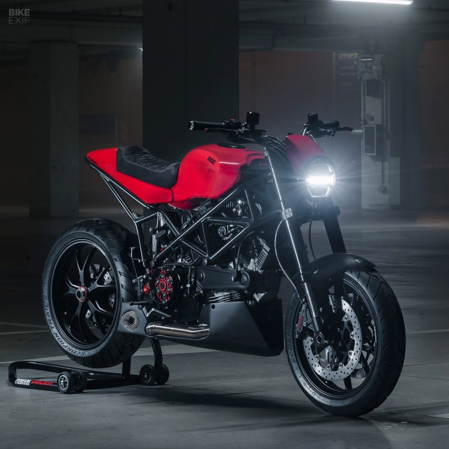 Ducati multistrada độ lại theo phong cách cafe racer