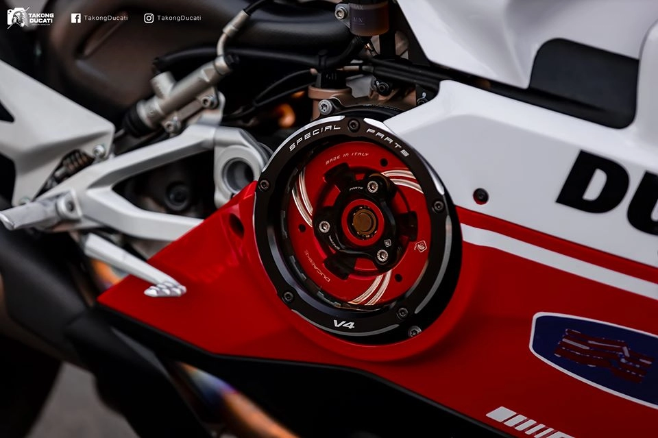 Ducati paingale v4 s độ ấn tượng với phong cách của nicky hayden