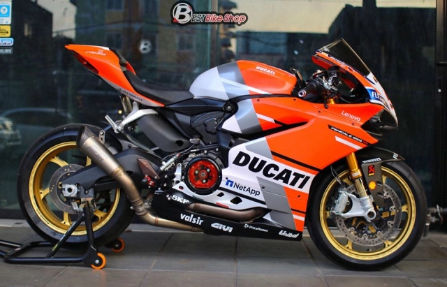 Ducati panigale 959 độ đầy lôi cuốn với diện mạo như desmosedici gp