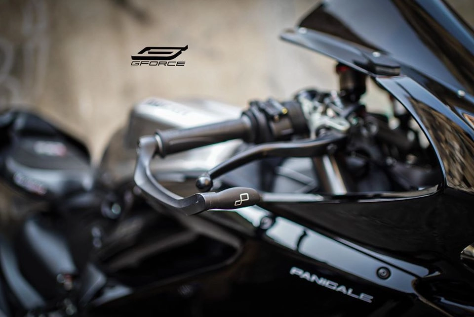 Ducati panigale 959 độ nhẹ nhàng sâu lắng với tông màu đen