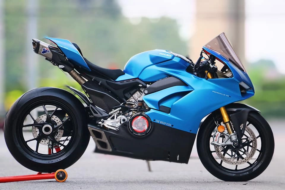 Ducati panigale v4 s độ tuyệt sắc trong gam màu mới