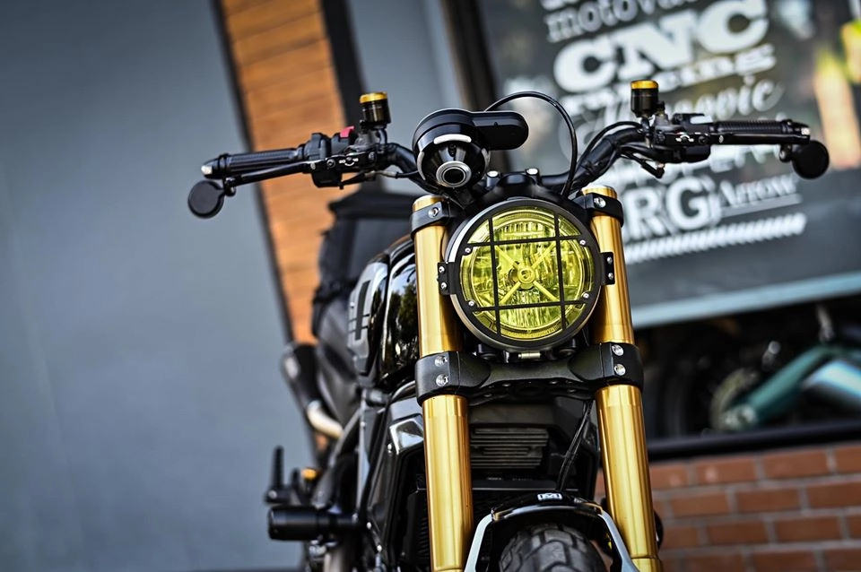 Ducati scrambler 1100 độ gây cấn đến từ mugello