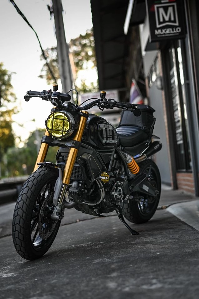 Ducati scrambler 1100 độ gây cấn đến từ mugello