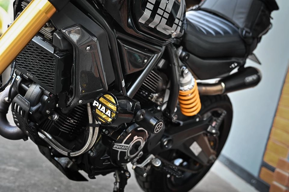 Ducati scrambler 1100 độ gây cấn đến từ mugello