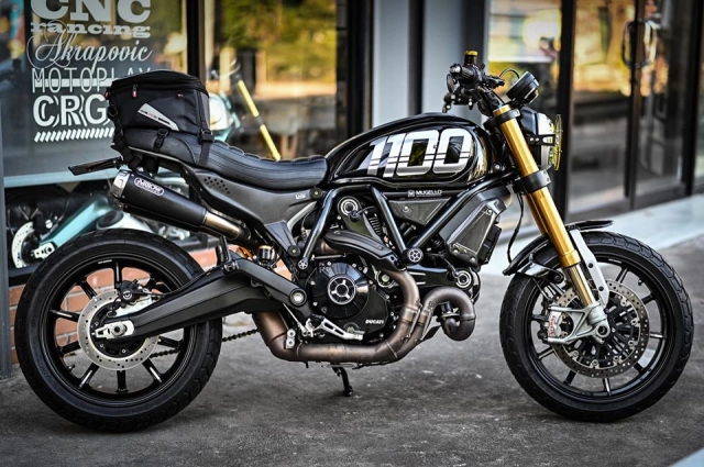 Ducati scrambler 1100 độ gây cấn đến từ mugello