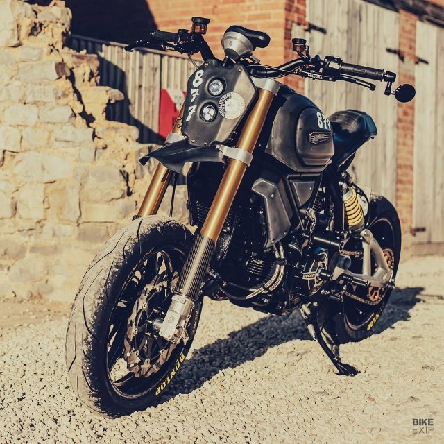 Ducati scrambler 1100 độ táo tợn từ goblin works garage