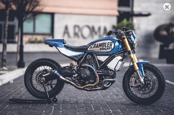 Ducati scrambler 1100 giật giải nhất tại ducati custom rumble 2020