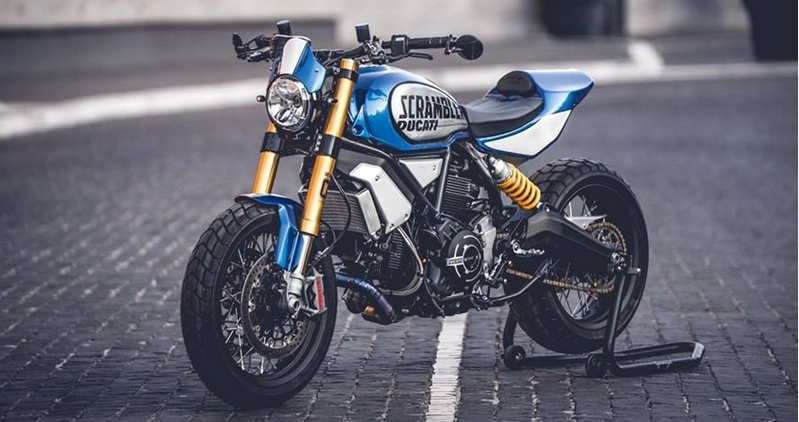 Ducati scrambler 1100 giật giải nhất tại ducati custom rumble 2020