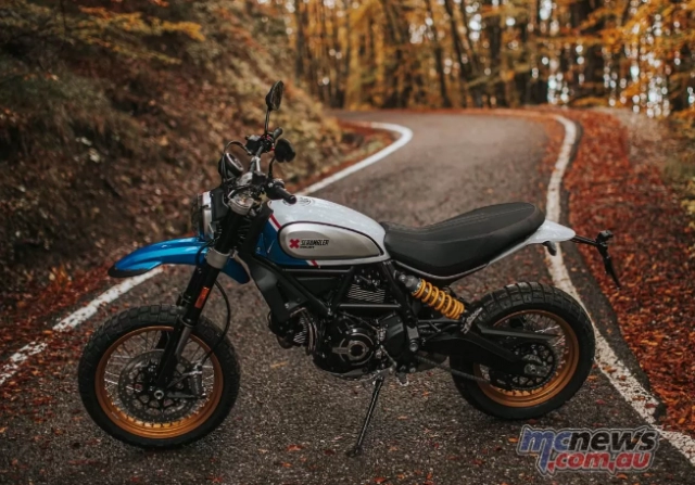 Ducati scrambler desert sled 2021 được cập nhật một vài chi tiết cho năm mới