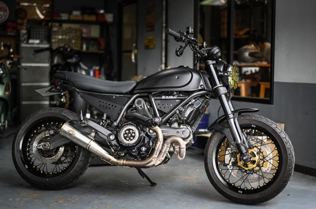 Ducati scrambler icon độ nhẹ nhàng thuyết phục tín đồ mê cổ điển