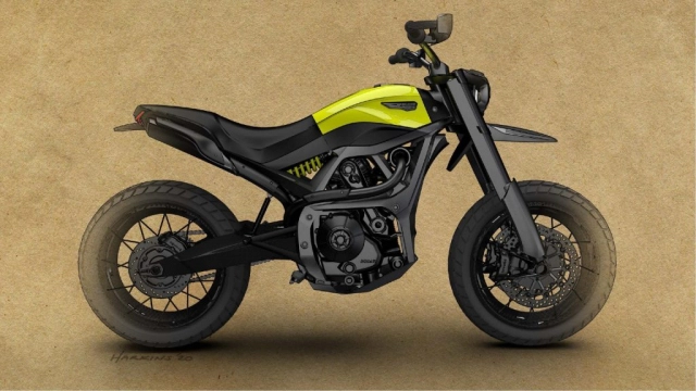 Ducati scrambler với khái niệm thiết kế hoàn toàn mới