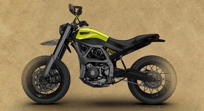 Ducati scrambler với khái niệm thiết kế hoàn toàn mới