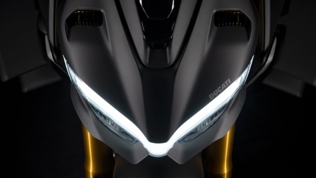 Ducati streetfighter v4 s 2021 ra mắt phiên bản dark stealth