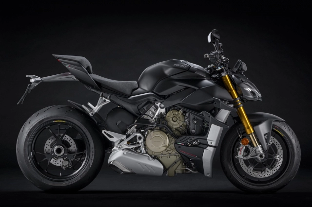 Ducati streetfighter v4 s 2021 ra mắt phiên bản dark stealth