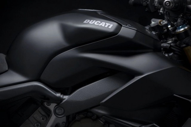 Ducati streetfighter v4 s 2021 ra mắt phiên bản dark stealth