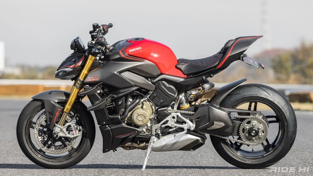 Ducati streetfighter v4sc độ full carbon cực ấn tượng