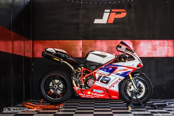 Ducati superbike 848 evo độ theo phong cách troy bayliss limited edition