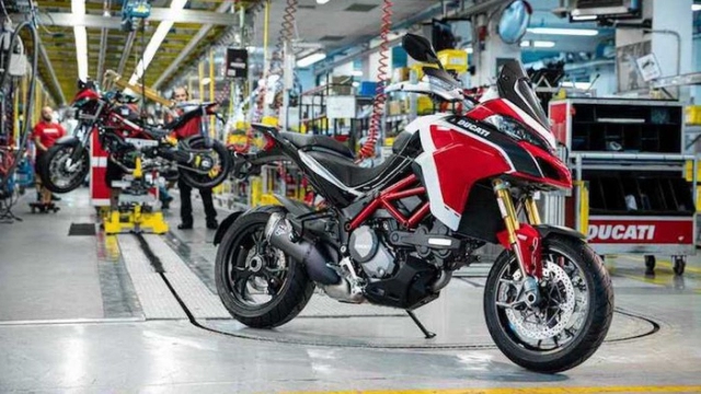 Ducati tuyên bố đóng cửa nhà máy ở ý