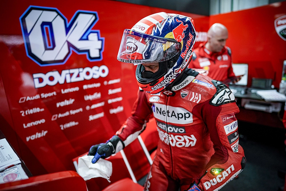 Ducati với dovizioso đang gặp khó khăn về hợp đồng trong năm 2021