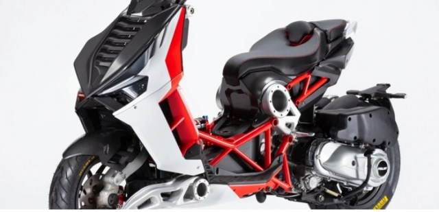 eicma 2018 itajet dragster scooter 2019 nổi bật với thiết kế táo bạo đậm chất khí động học