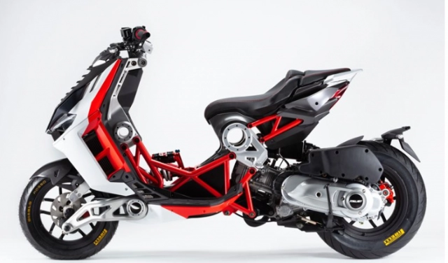 eicma 2018 itajet dragster scooter 2019 nổi bật với thiết kế táo bạo đậm chất khí động học