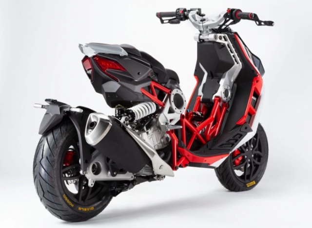 eicma 2018 itajet dragster scooter 2019 nổi bật với thiết kế táo bạo đậm chất khí động học