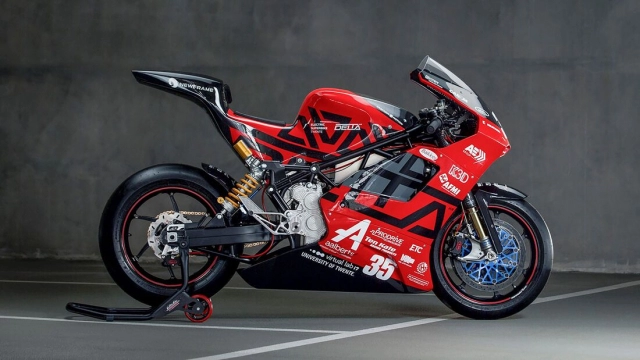 Electric superbike delta-xe ra đời từ tay các sinh viên nước ngoài