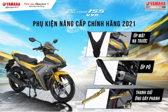 Ex 155 và những món đồ chơi chính hãng đặc biệt của yamaha việt nam