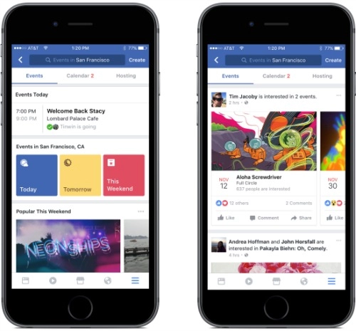 Facebook cập nhật hàng loạt chức năng mới trên ios