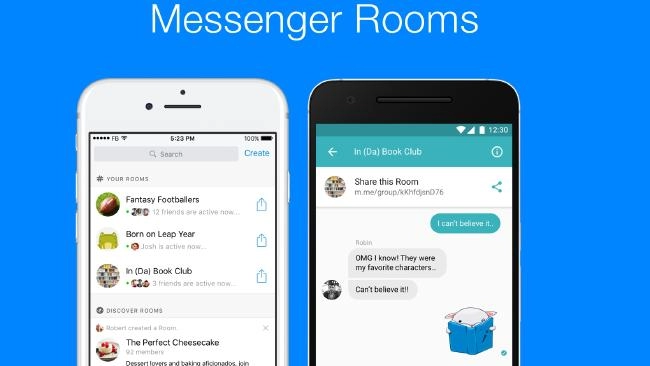 Facebook thử nghiệm phòng chat room mới cho messenger
