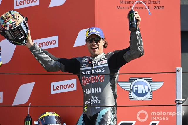 Franco morbidelli bỏ túi chiến thắng đầu tiên tại misano motogp 2020