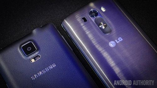 Galaxy note 4 vs lg g3 hàng khủng đối đầu