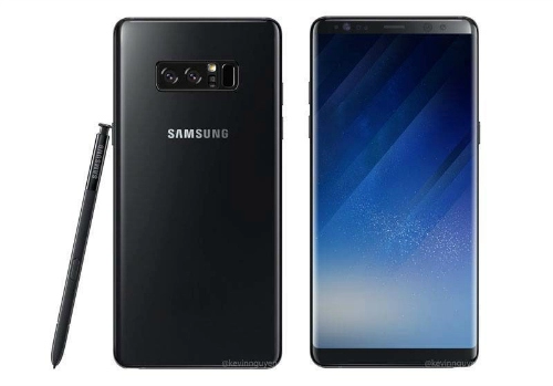 Galaxy note 8 tiếp tục xuất hiện với cụm camera kép