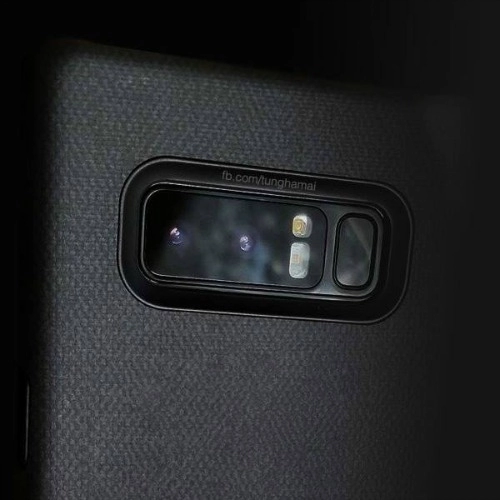 Galaxy note 8 tiếp tục xuất hiện với cụm camera kép