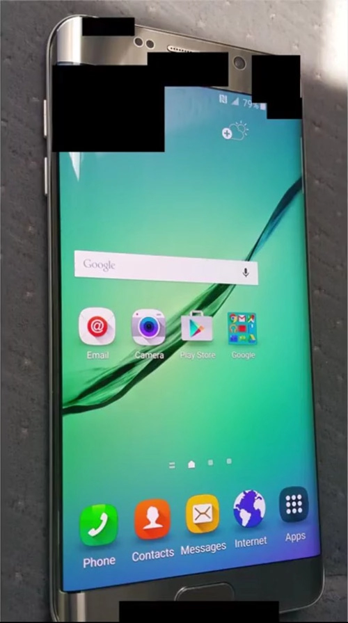 Galaxy s6 plus màn hình 55 inch sắp ra mắt