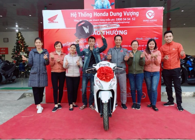 Gân 100000 khach hang trung thuơng trong chuong trinh tri an cua honda