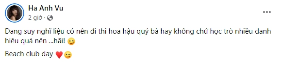 Giữa lúc cđm bàn tán về bộ áo dài nhạy cảm bị phạt 70 triệu hà anh dậy sóng mạng với ảnh diện bikini tí hon muốn thi hoa hậu