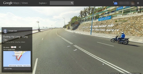 Google street view chính thức có mặt tại việt nam