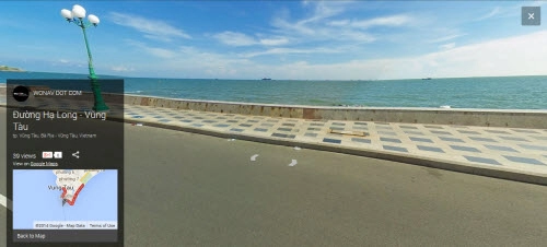 Google street view chính thức có mặt tại việt nam