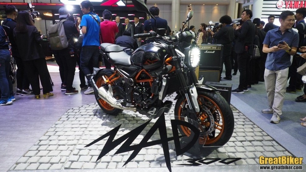 Gpx mad 300 max ra mắt từ 72 triệu vnd tại motor expo 2019