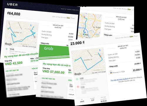 Grab tố uber lách luật tại việt nam