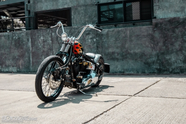 Harley davidson fat boy độ theo trường phái găng tơ mỹ