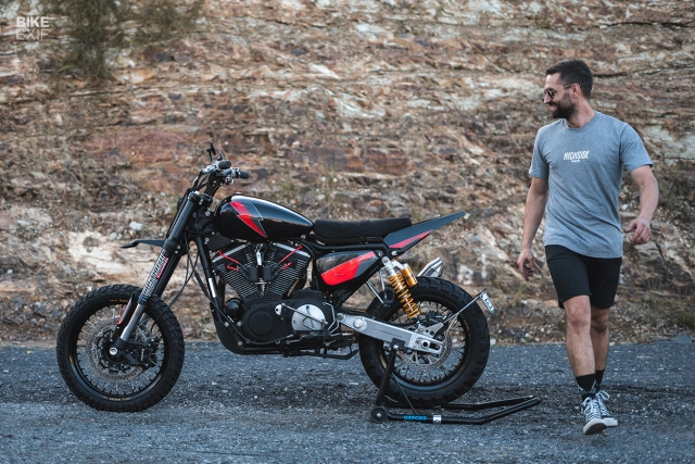 Harley-davidson sportster độ phong cách scrambler đầy mê hoặc