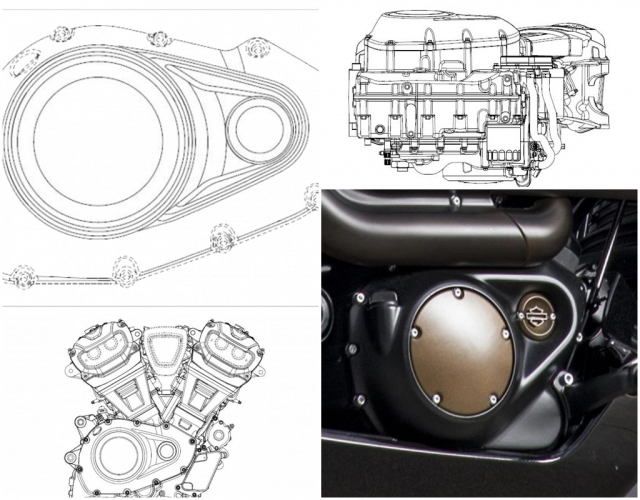 Harley-davidson tiết lộ bảng thiết kế động cơ v-twin hoàn toàn mới